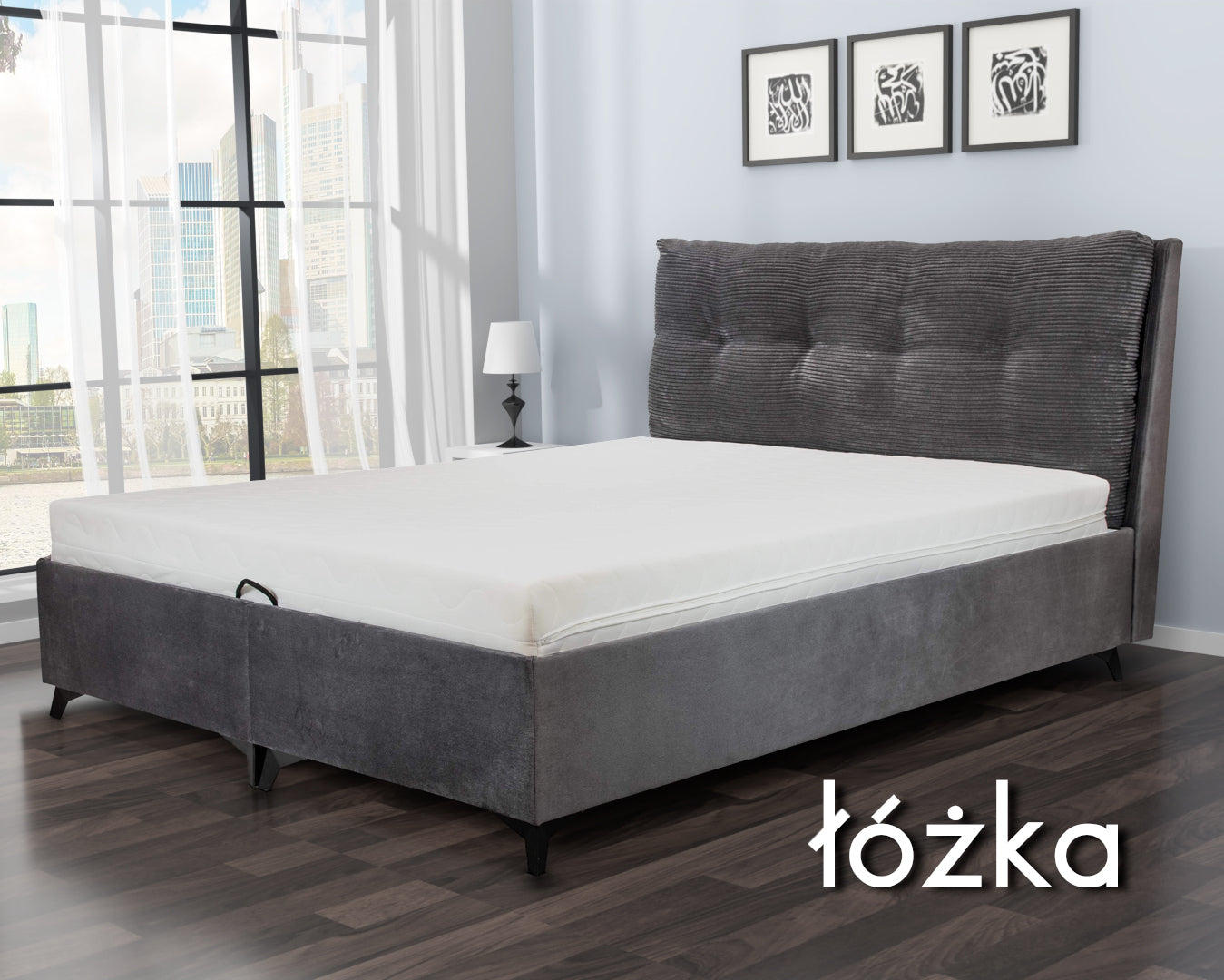 łóżko sypialnia Komfort Styl zdrowy sen